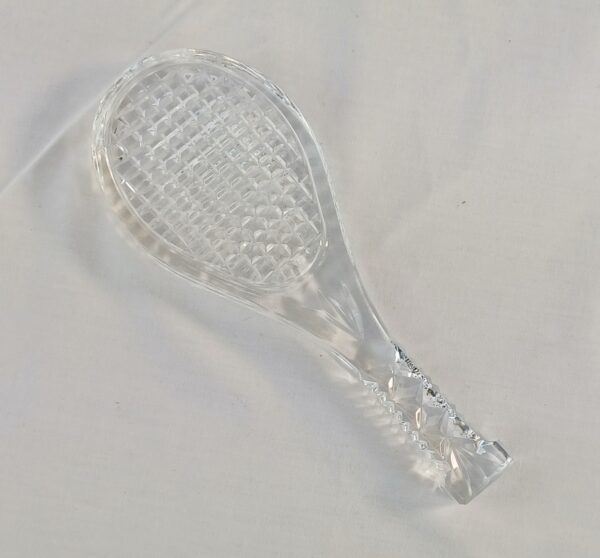 Waterford Crystal Wimbledon Championship Tennis Racquet Paperweight